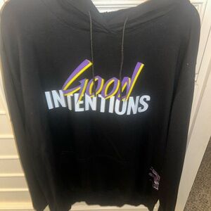 Nav x VLONE Good Intentions Doves Hip Hop Rap Tour Merch Hoodie XXL